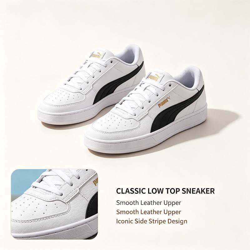 PUMA Men White Black Low Top S - Puma Shoes Suede Classic ulasan dan harga