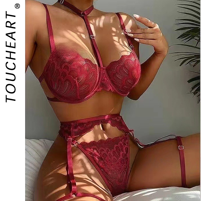 Toucheart Sexy Interesting Und - Sheer Bra Lace ulasan dan harga