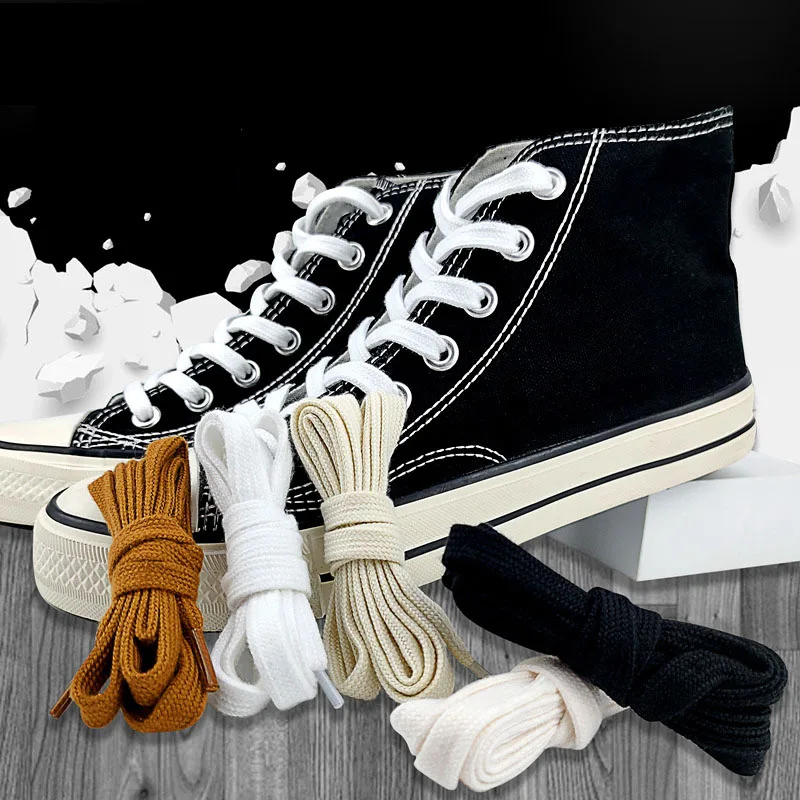 New Flat Cotton Shoelaces for  - Adidas Shoes Superstar ulasan dan harga