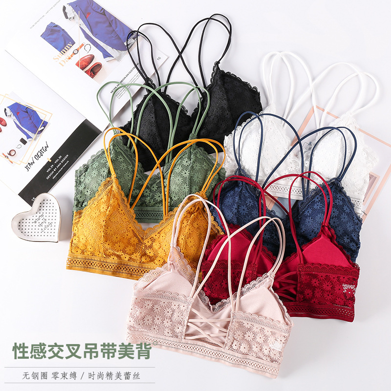 3D Sexy Lingerie Seamless Spor - Sheer Bra Lace ulasan dan harga