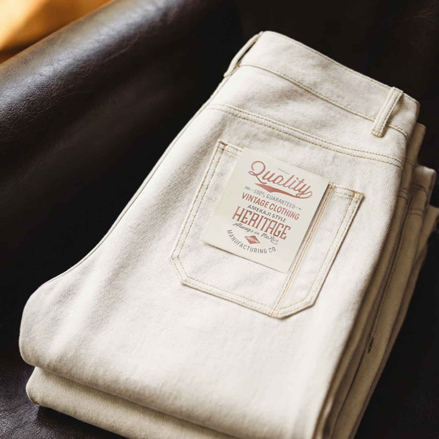 Maden Men's Vintage White Heav - Levis Jeans 501 ulasan dan harga